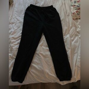 Meshki Black Joggers. 95% Cotton